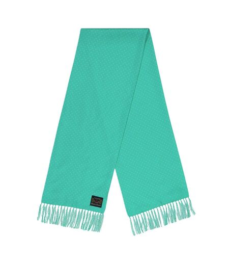 Unisex Adult Dotted Midweight Scarf One Size Mint Green Luke