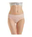 Womens/ladies Ribbed High Waist Briefs Peach Whip Adidas-1