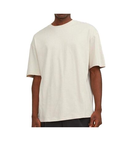 T-Shirt Beige Homme Jack & Jones Bradley - L