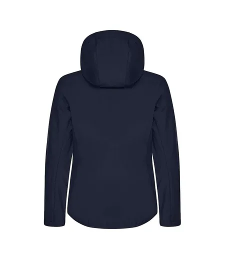 Veste Softshell Classic Femme Bleu Marine Foncé Clique