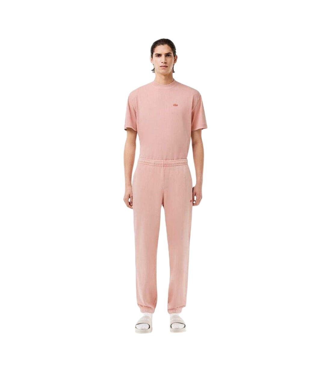 Pantalon De Survêtement Homme Rose Chiné Lacoste-4