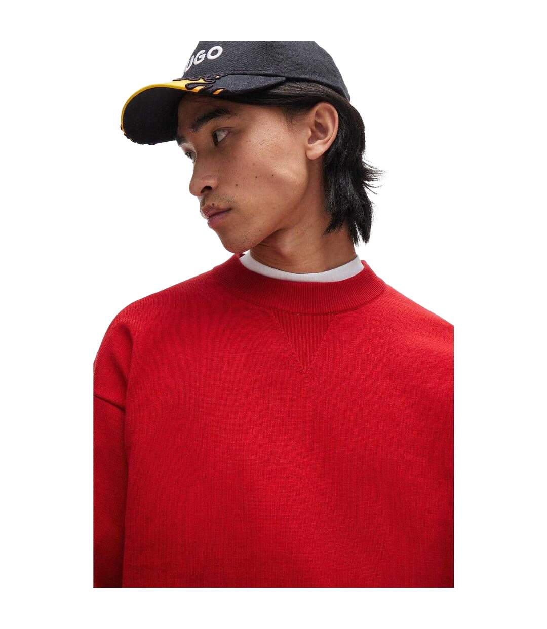 Sweat Homme Rose Hugo-3