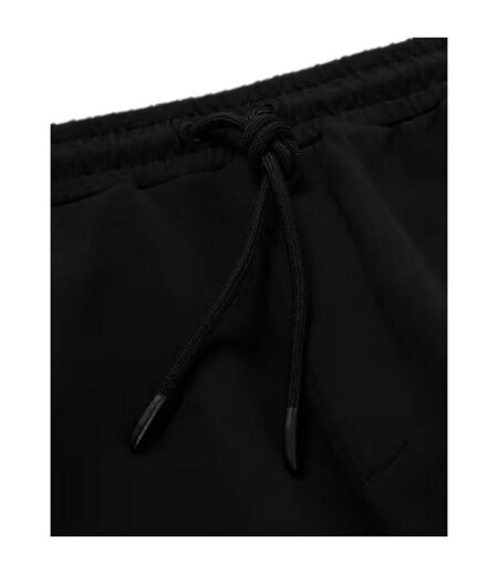 Mens Pete G Waffle Joggers Black Boss