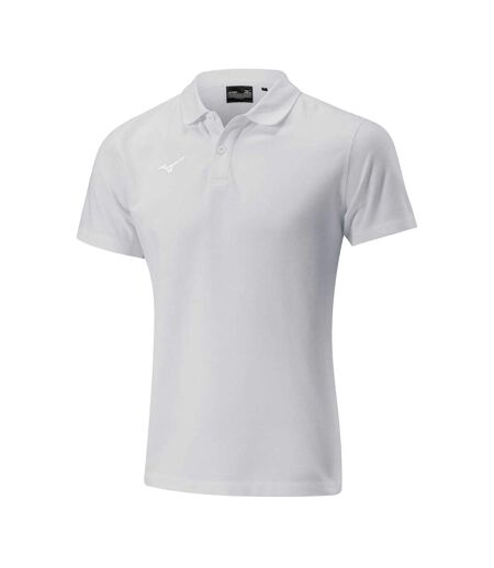 Mens Shizuoka Free Time Polo Shirt Grey Mizuno