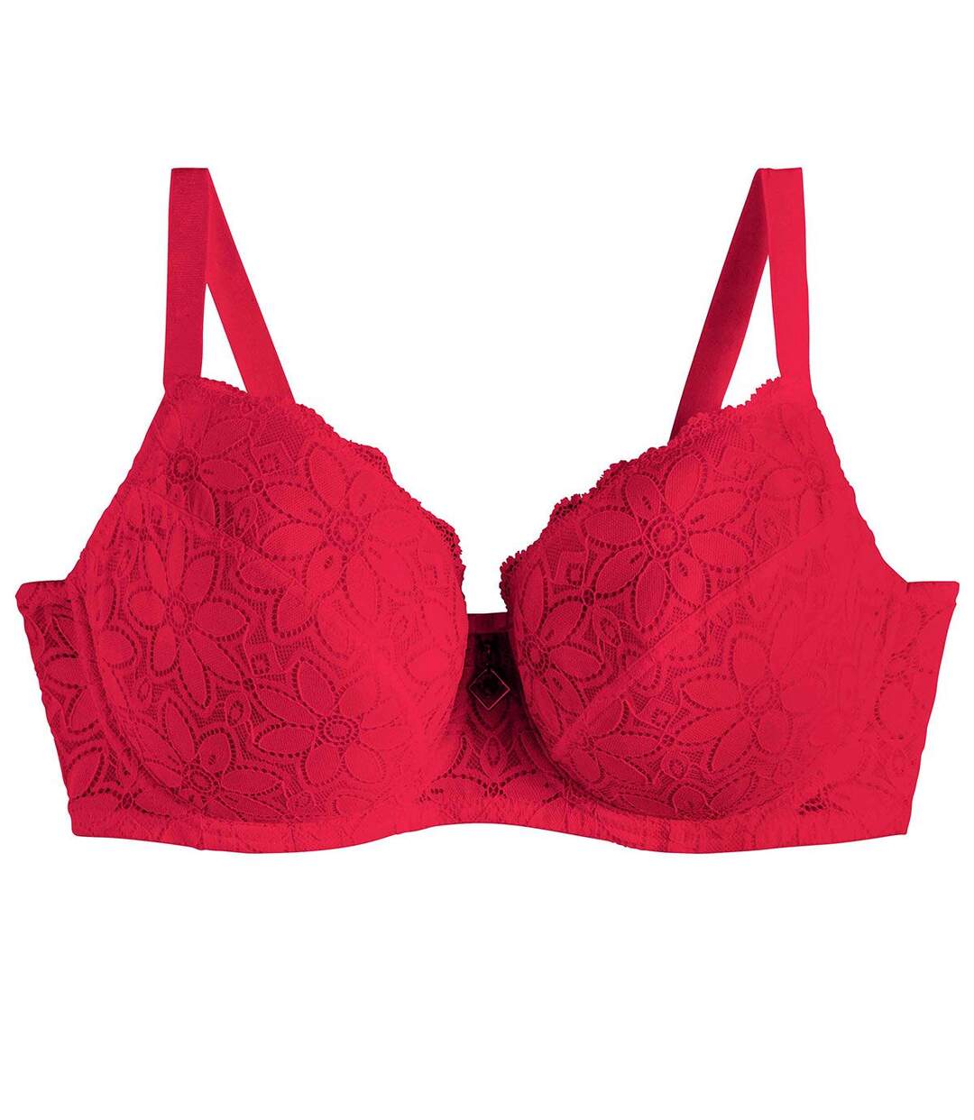 Soutien-gorge à armatures grand maintien rouge Univers