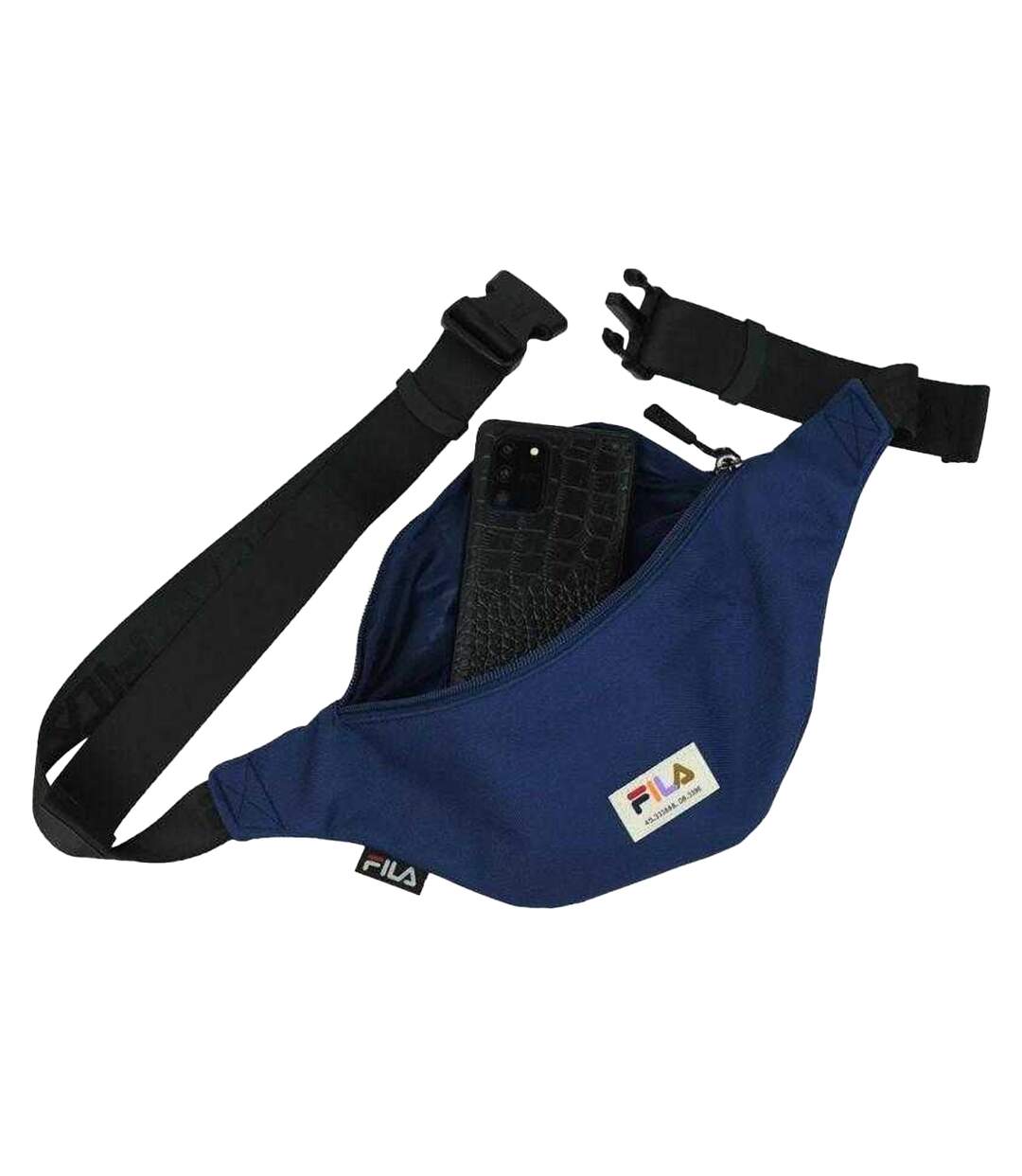 Baltimora Badge Waist Bag One Size Navy Blue Fila-2