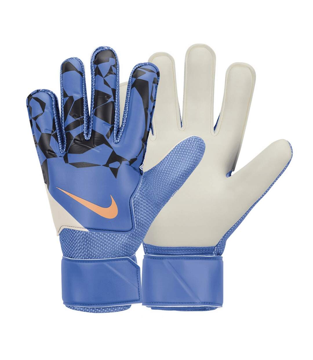 Gants De Gardien De But Match Motif/style Contrasté Enfant Bleu Blanc Adidas-3
