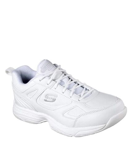 Skechers Womens/Ladies Dighton-Bricelyn SR Leather Relaxed Fit Safety Shoes (White) - UTFS9533