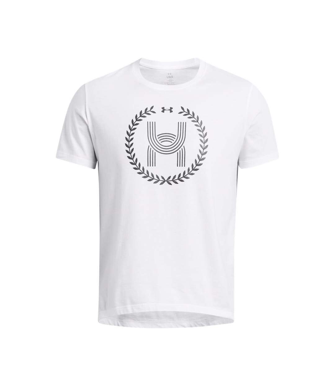 T-shirt manches courtes run anywhere homme blanc Under Armour-1