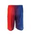 Barcelona Short de Baskets Bleu/Rouge Sport Zone Homme 2023/2024 - L