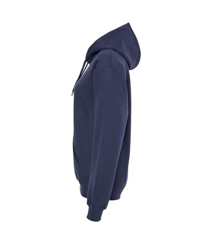 Gildan Unisex Adult Softstyle Fleece Midweight Hoodie (Navy)