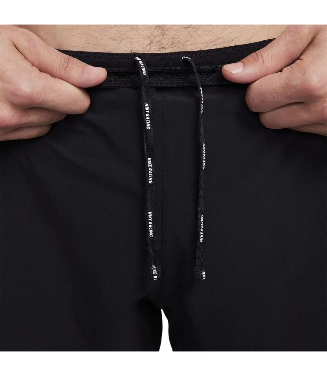 Short De Course Aero Swift Homme Noir Blanc Nike-4