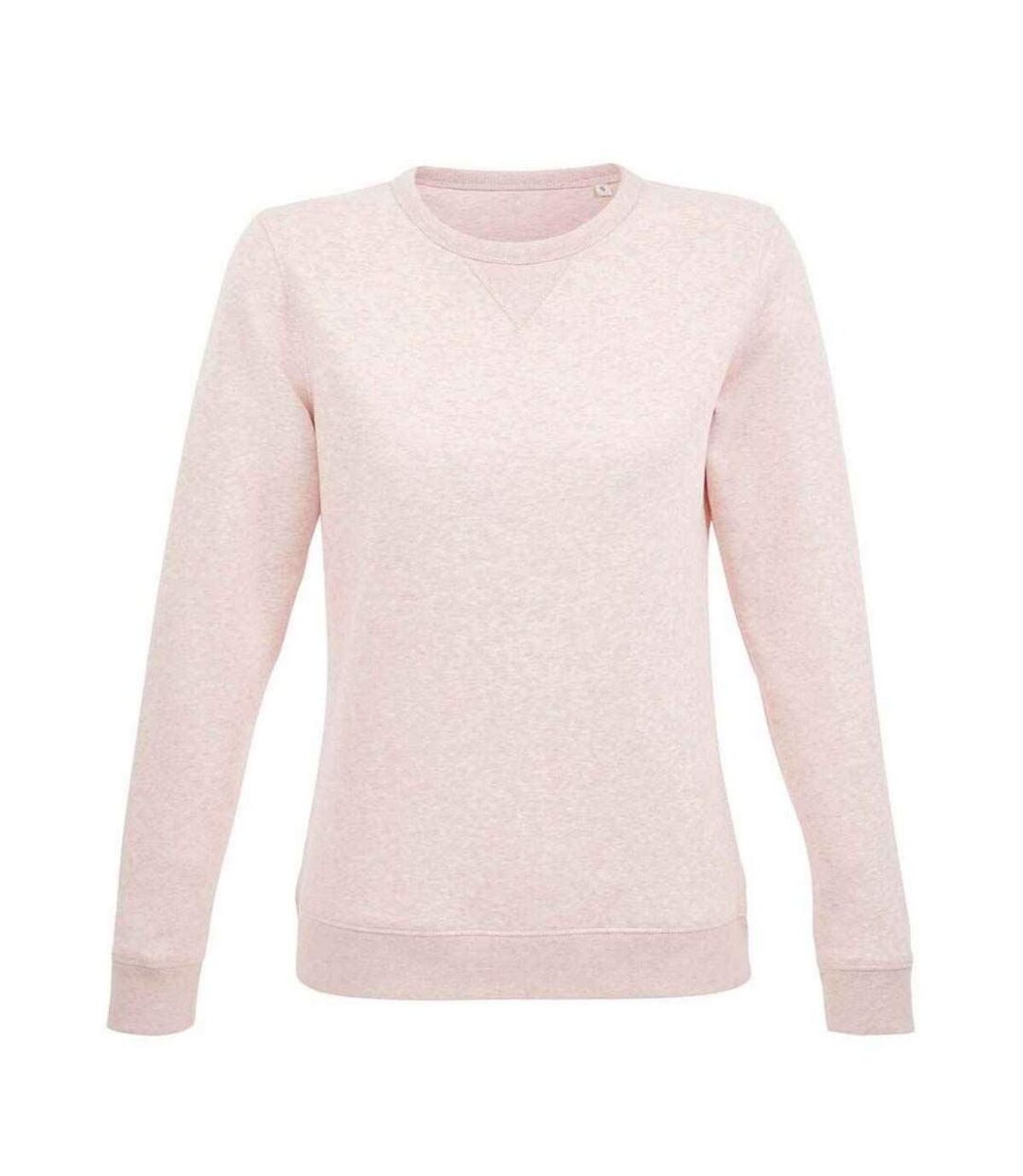 SOLS Womens/Ladies Sully Heathered Sweatshirt (Pink)
