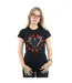 Disney T-shirt en coton Femme/Madame Maleficent Bad Influence (Noir) - UTBI44505-2