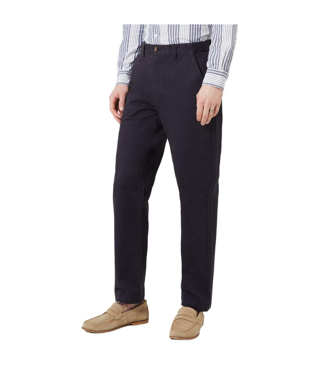 Pantalon premium homme bleu marine Maine-1