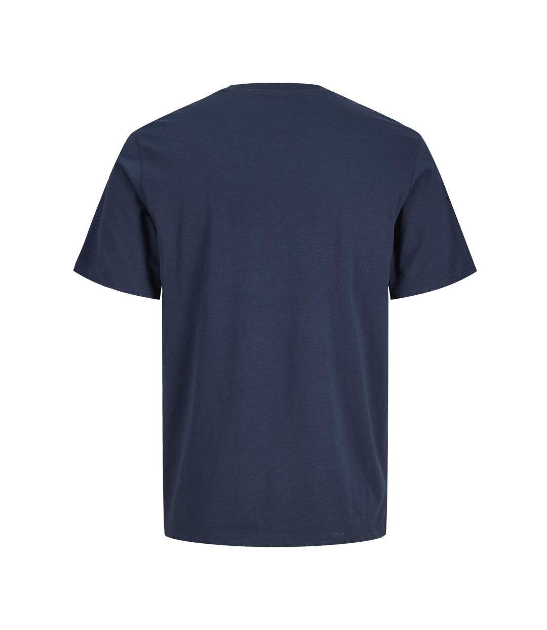 T-Shirt marine homme jack & jones jorsevens-2