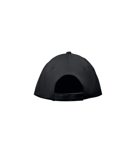Sunny 5 Panel Baseball Cap Black MidOcean