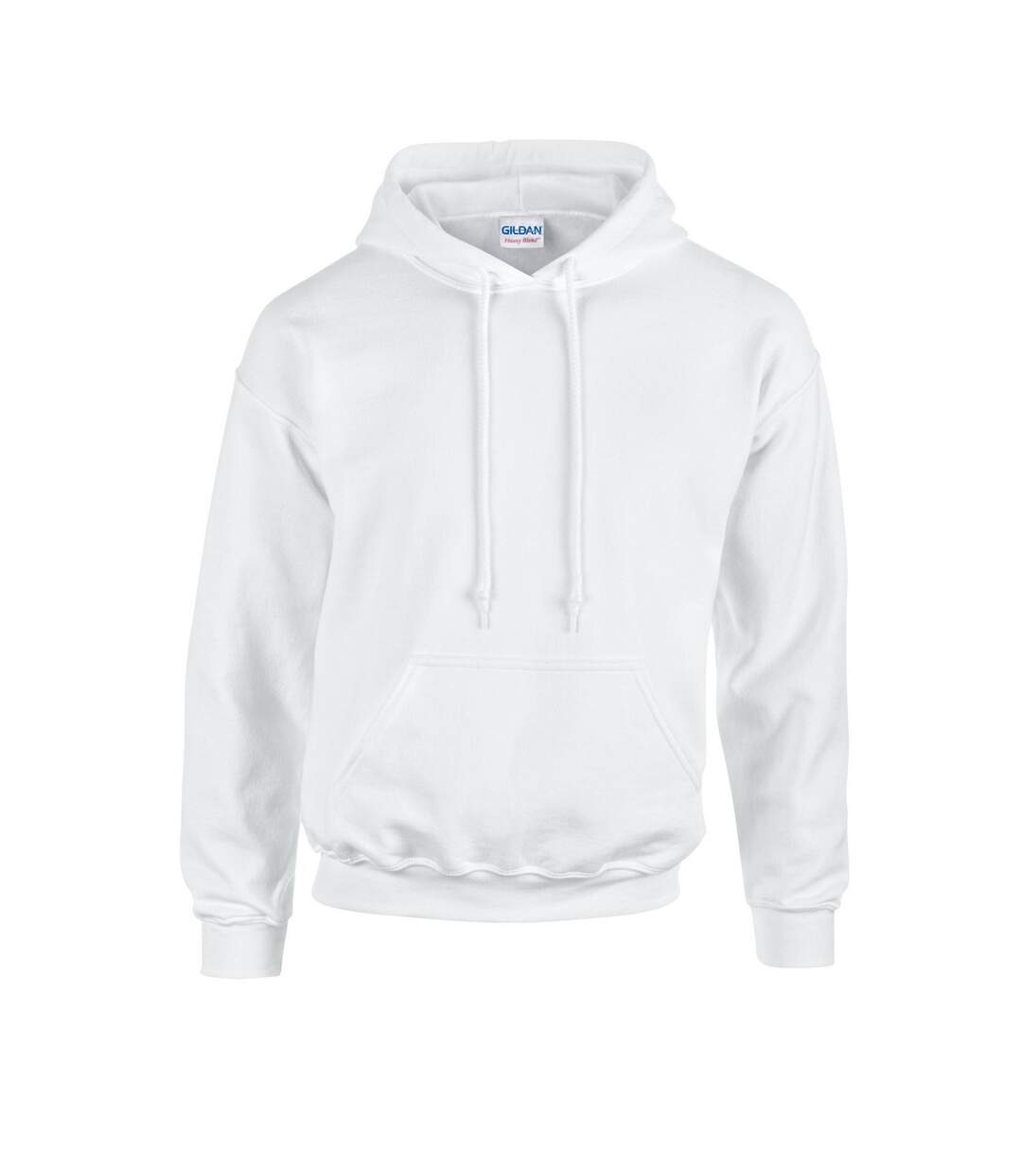 Sweat À Capuche Adulte Blanc Gildan-1