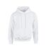 Sweat À Capuche Adulte Blanc Gildan-1