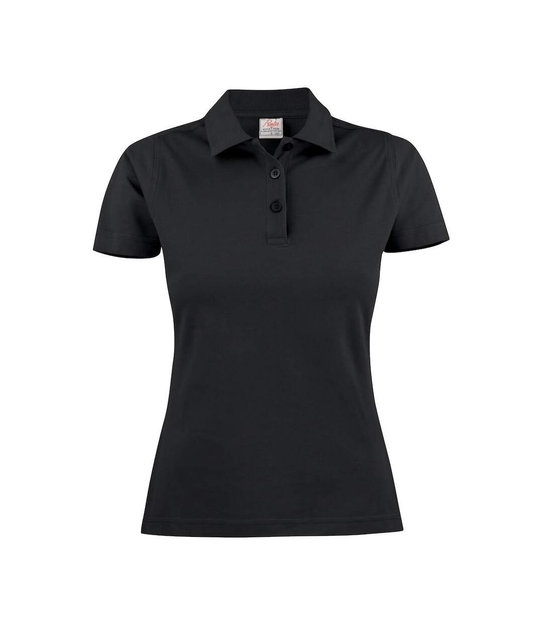 Printer Womens/Ladies Surf Polo Shirt (Black)