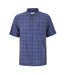 Mens Checked Pocket Shirt Indigo Jack Wills-2
