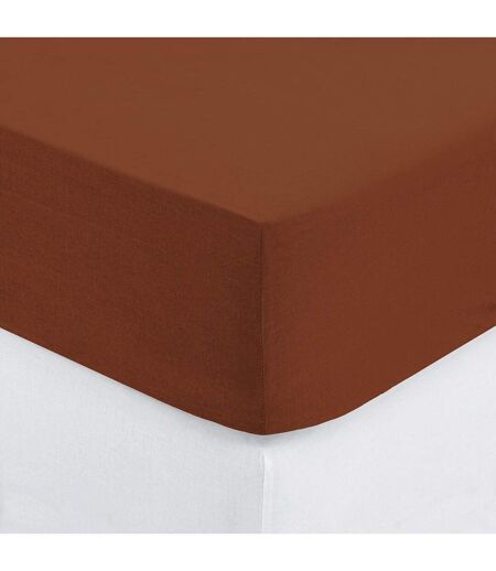 Drap Housse Intérieur 90x190cm Terracotta