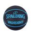 Ballon De Basket Highlight Taille 7 Noir Bleu Spalding-1