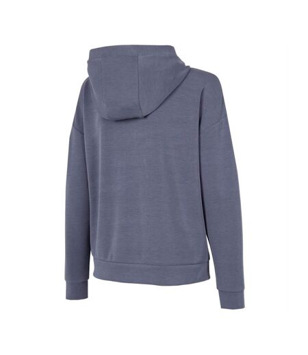 Veste À Capuche H4z22 Bld041 Femme Gris Argenté 4F