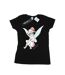 Disney T-shirt en coton Femme/Femme Fée Clochette de Noël (Noir) - UTBI43841-1