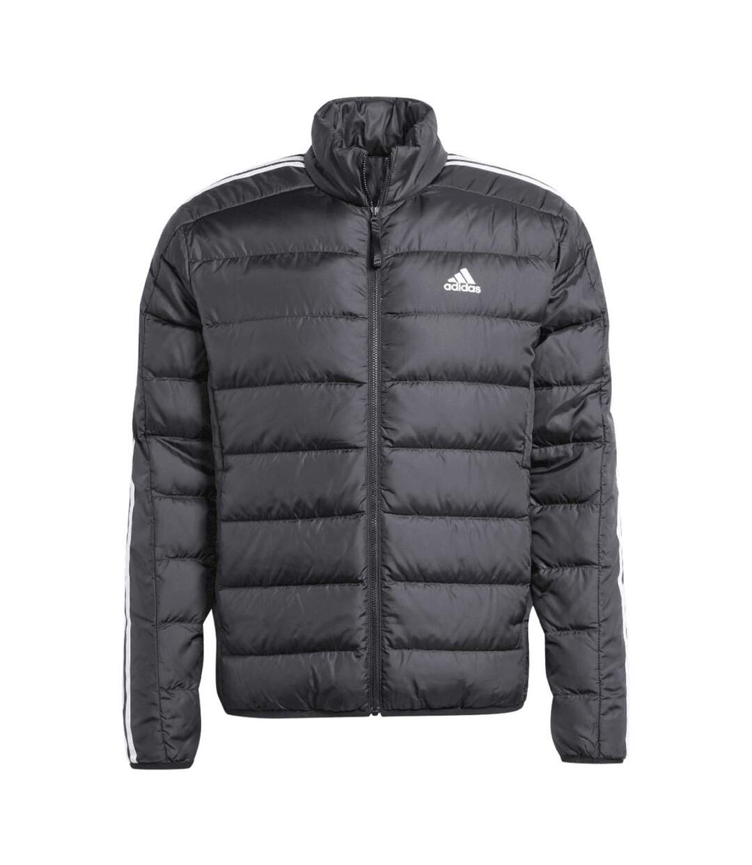 Doudoune Matelassée Style 3 Rayures Essentials Homme Noir Adidas-2