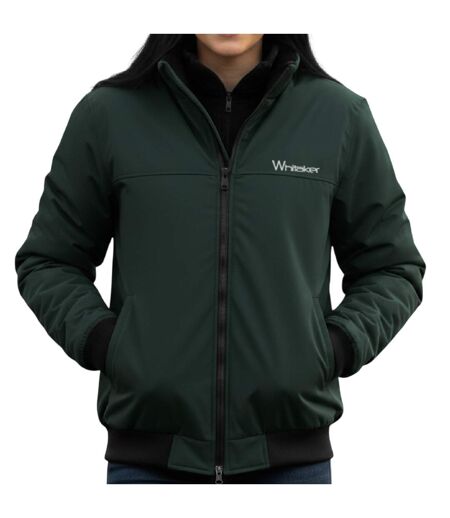 Unisex Adult Wyke Fleece Lined Bomber Jacket Green Whitaker