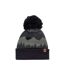 Bonnet Ronge Homme Noir Gris Hi-Tec-1