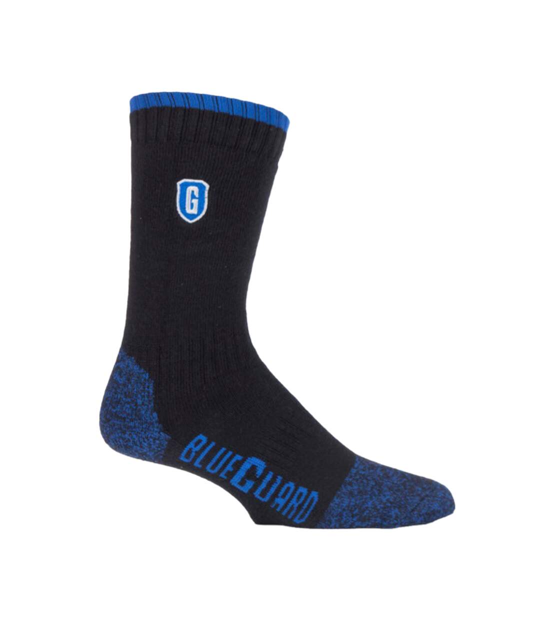 Mens blue guard socks black Work Force-1