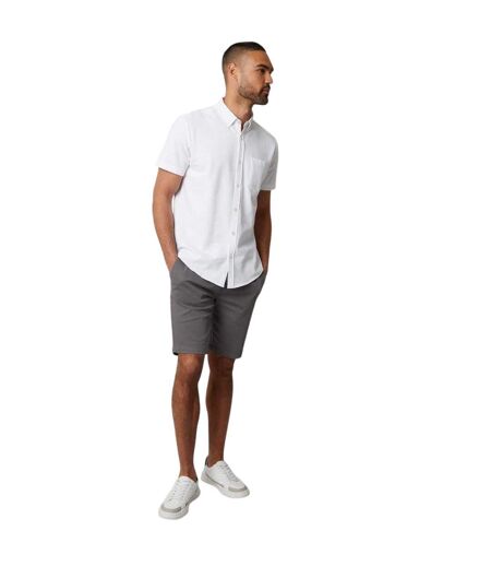 Mens Majestic Shirt White Threadbare