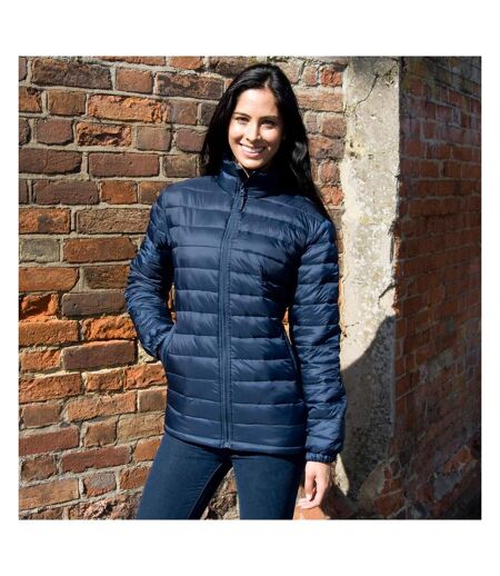 Ice Bird Manteau Coupe-vent Hydrofuge Femme Bleu Marine Result