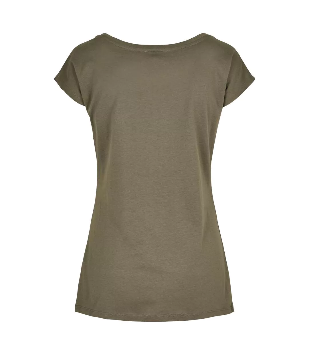 T-shirt Femme Olive Build Your Brand-2