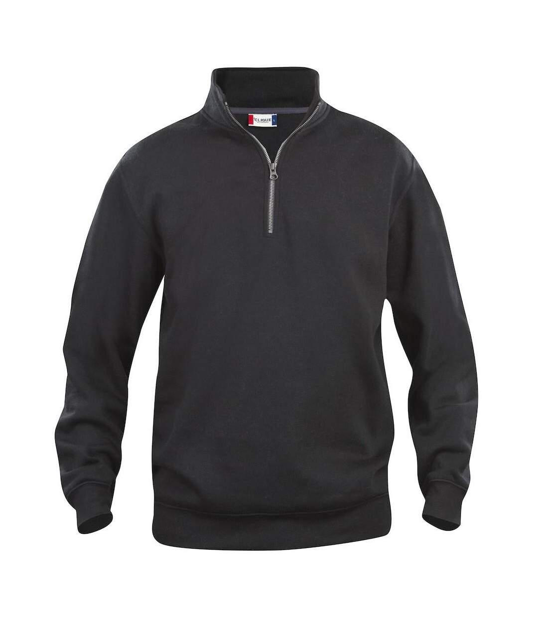 Sweat Basic Adulte Noir Clique-1