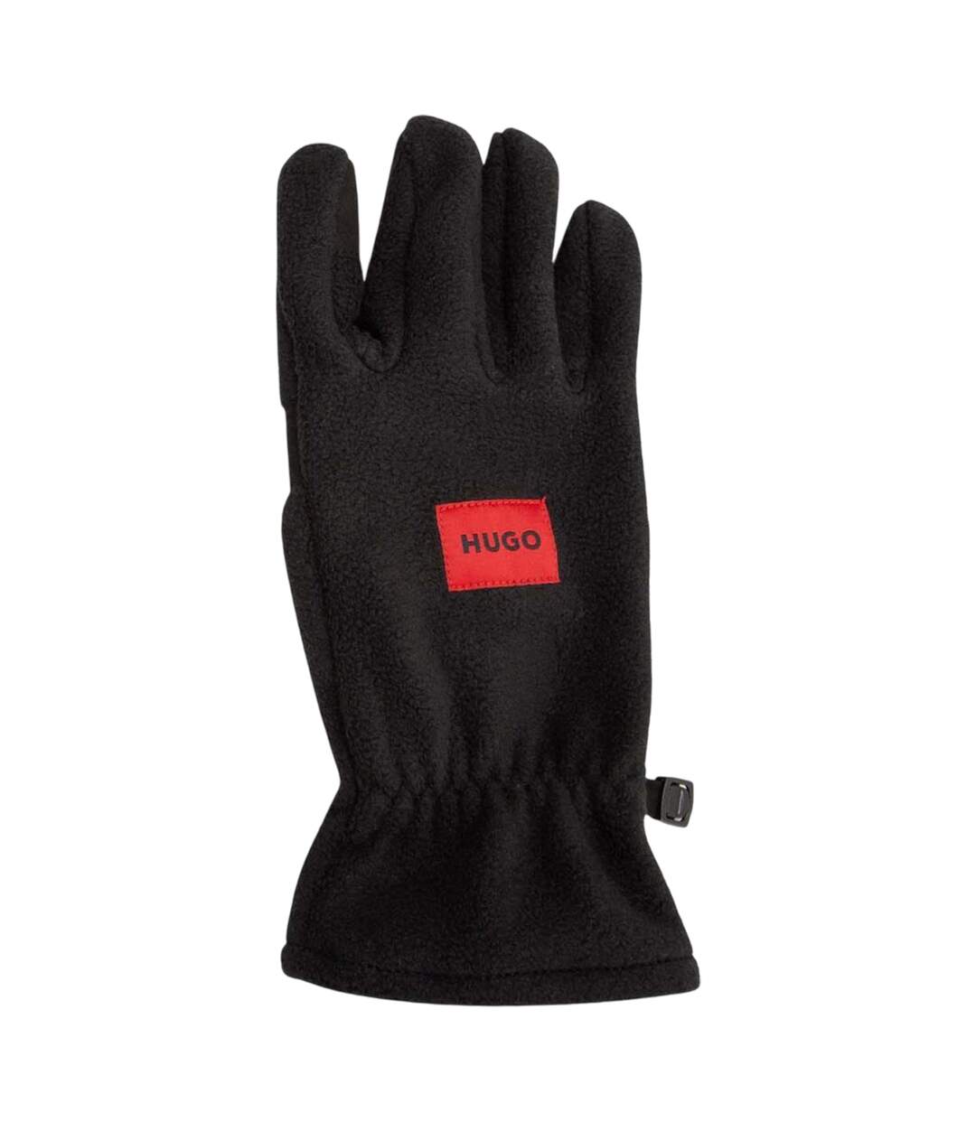 Fleece Logo Winter Gloves S Black Hugo-1