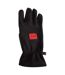 Fleece Logo Winter Gloves S Black Hugo-1