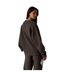 Sweat Hiver Femme Marron Couture-3