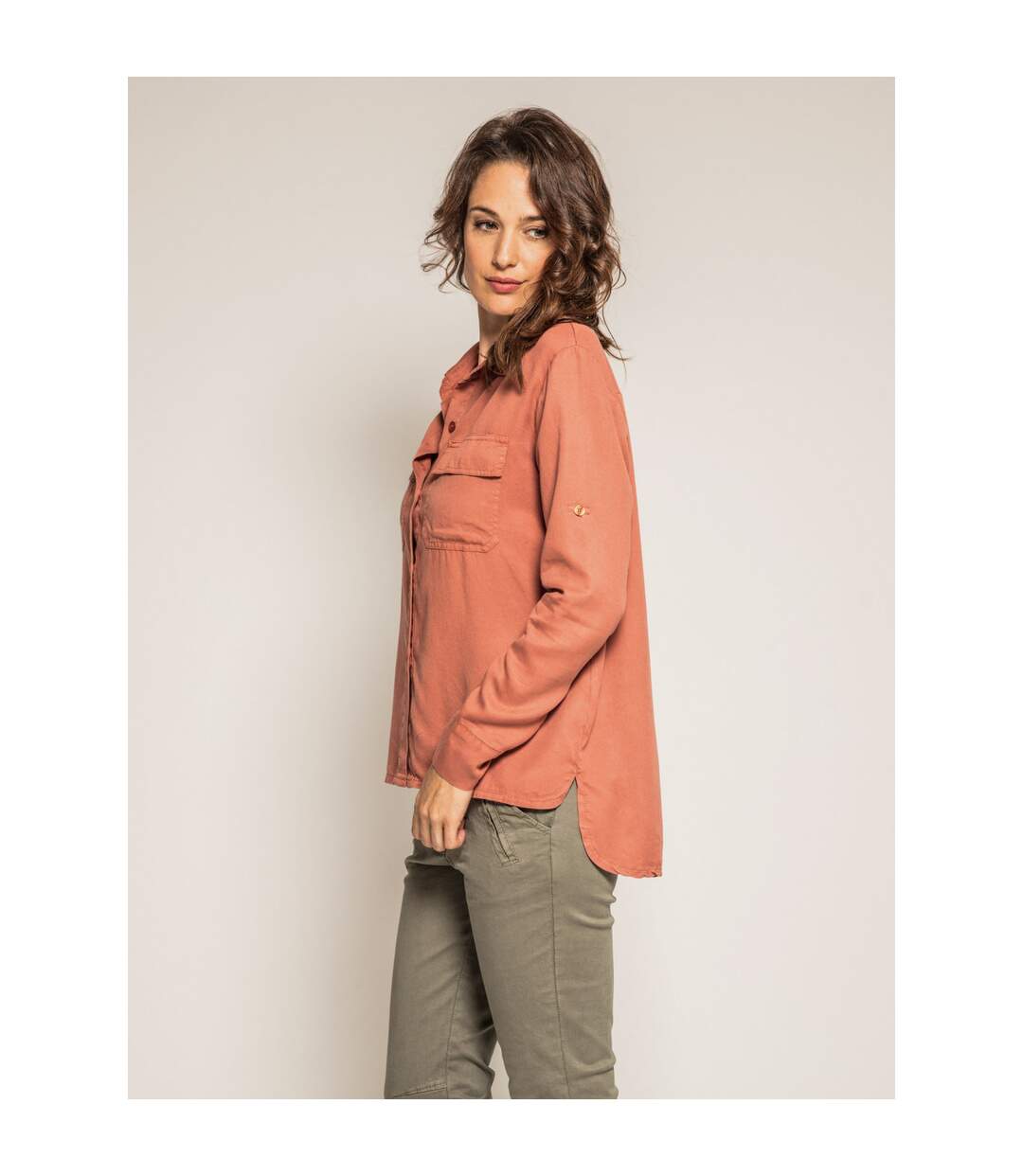 Chemise manches longues OCTAVIE - Dona X Lisa-1