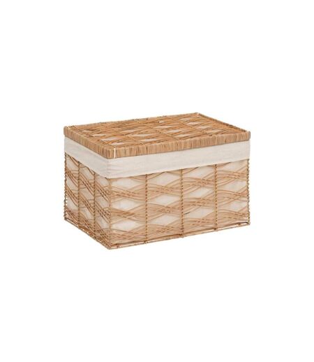 Lot de 3 Malles en Rotin Rosy 59cm Naturel
