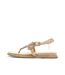 Sandales jaune à bijoux femme xti 144017-1