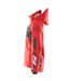 Mens Accelerate Soft Shell Jacket Traffic Red Black Mascot-4