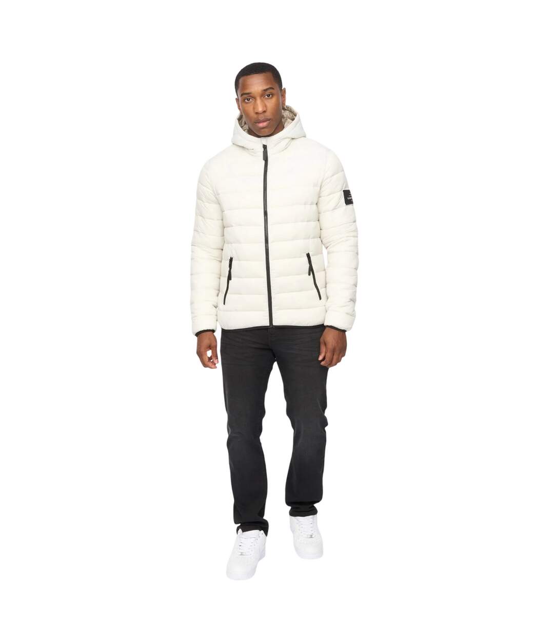 Mens Gattering Mve Jacket Putty Crosshatch-1