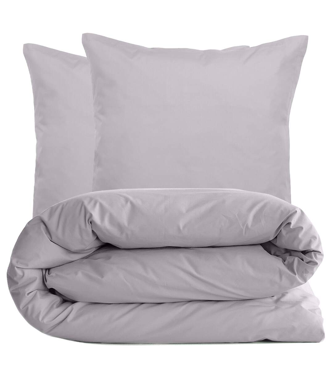 Parure de lit uni percale de coton MANOIR Taie 65x65 cm-2
