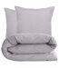 Parure de lit uni percale de coton MANOIR Taie 65x65 cm-2