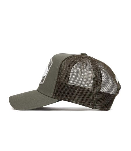 Unisex Adult Trucker Cap Khaki Green Societe Noir