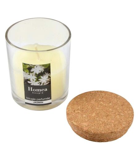 Bougie Verrine Parfumée Essentiel 8cm Jasmin