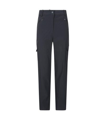 Womens/ladies monte cargo hiking trousers black Mountain Warehouse